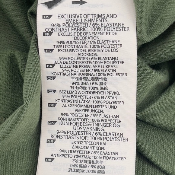 5.11 Tactical Polo Shirt Mens 2XL Extra Large Olive Green Short Sleeve - Picture 5 of 6